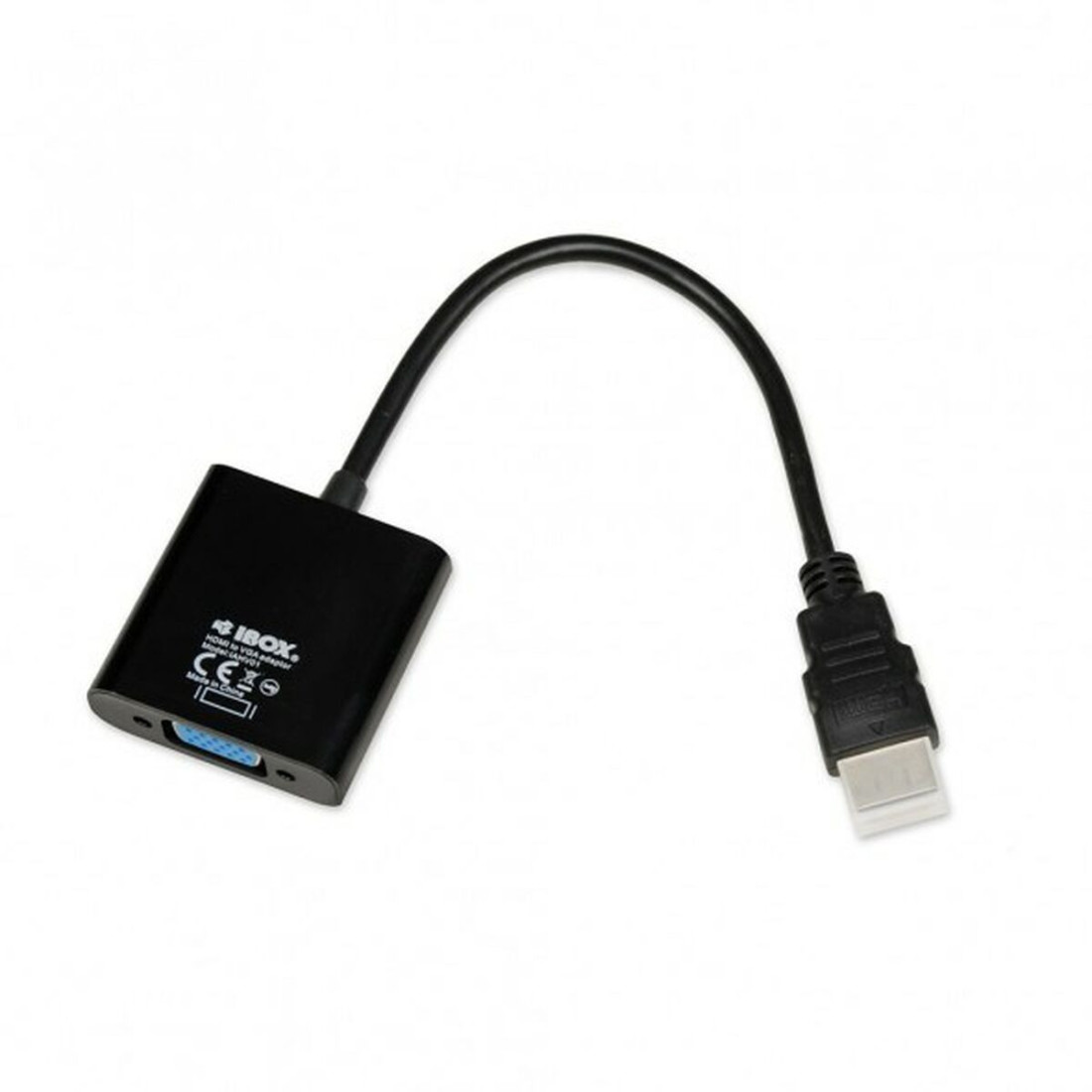 HDMI - VGA adapteris Ibox IAHV01 Juoda