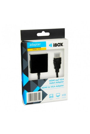 HDMI - VGA adapteris Ibox IAHV01 Juoda