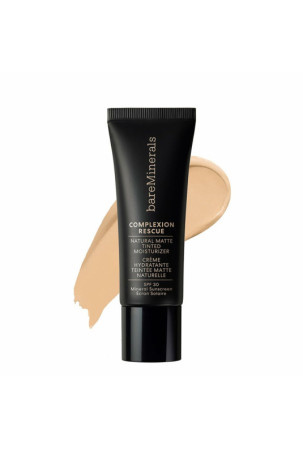 Drėkinamasis kremas su spalva bareMinerals Complexion Rescue Vanilla Spf 30 35 ml