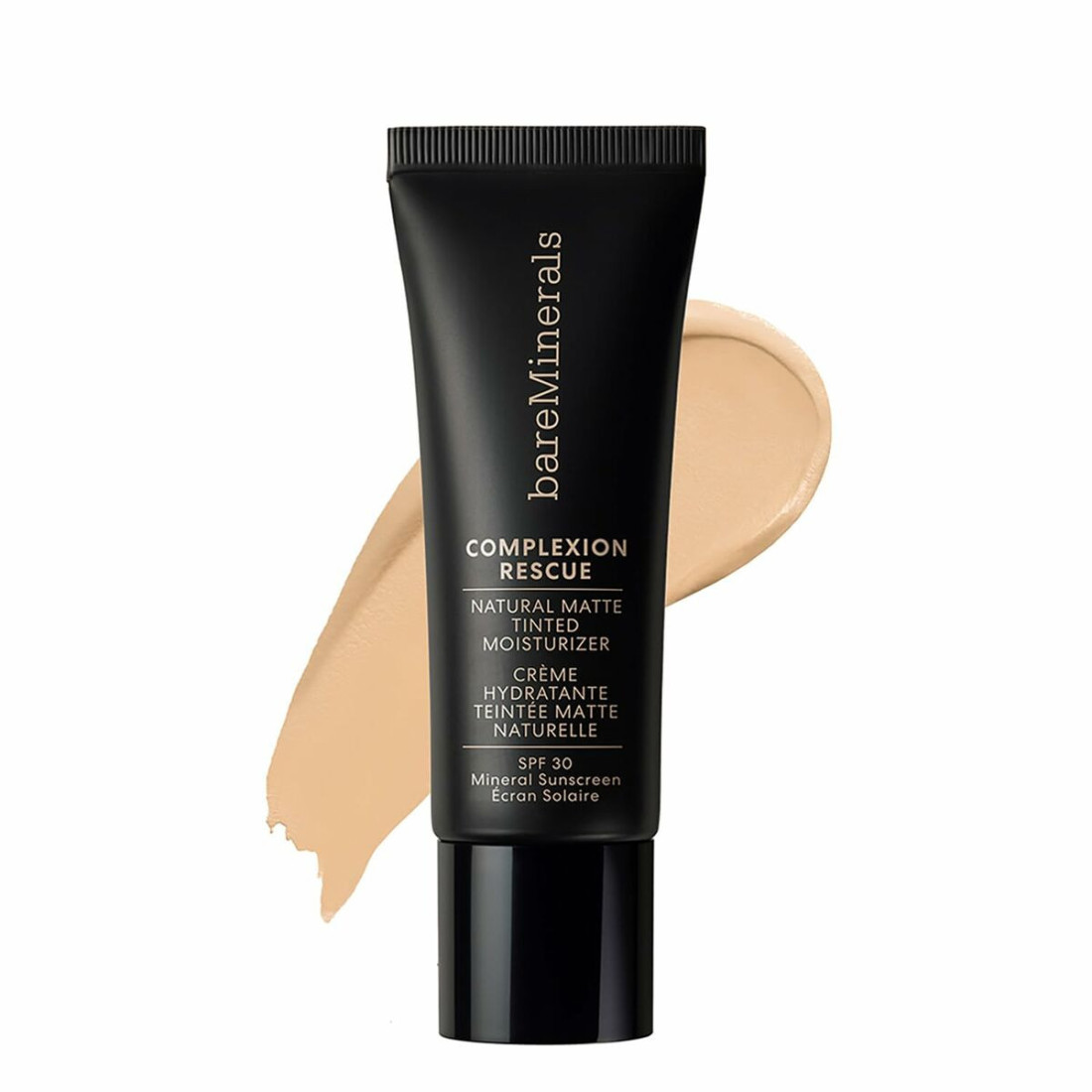 Drėkinamasis kremas su spalva bareMinerals Complexion Rescue Vanilla Spf 30 35 ml