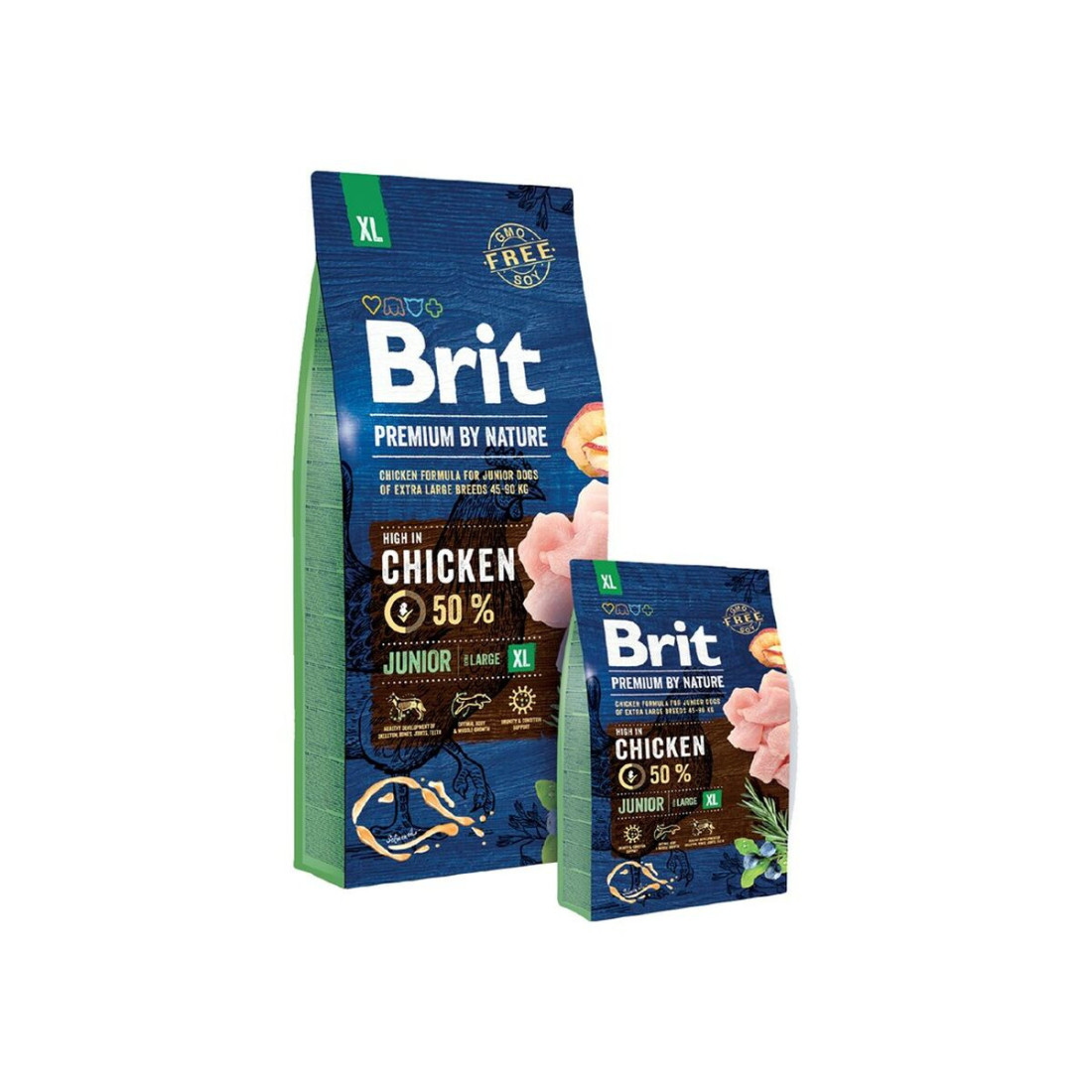 Pašarai Brit Premium by Nature Junior XL Suaugęs Višta 20-40 Kg 15 kg