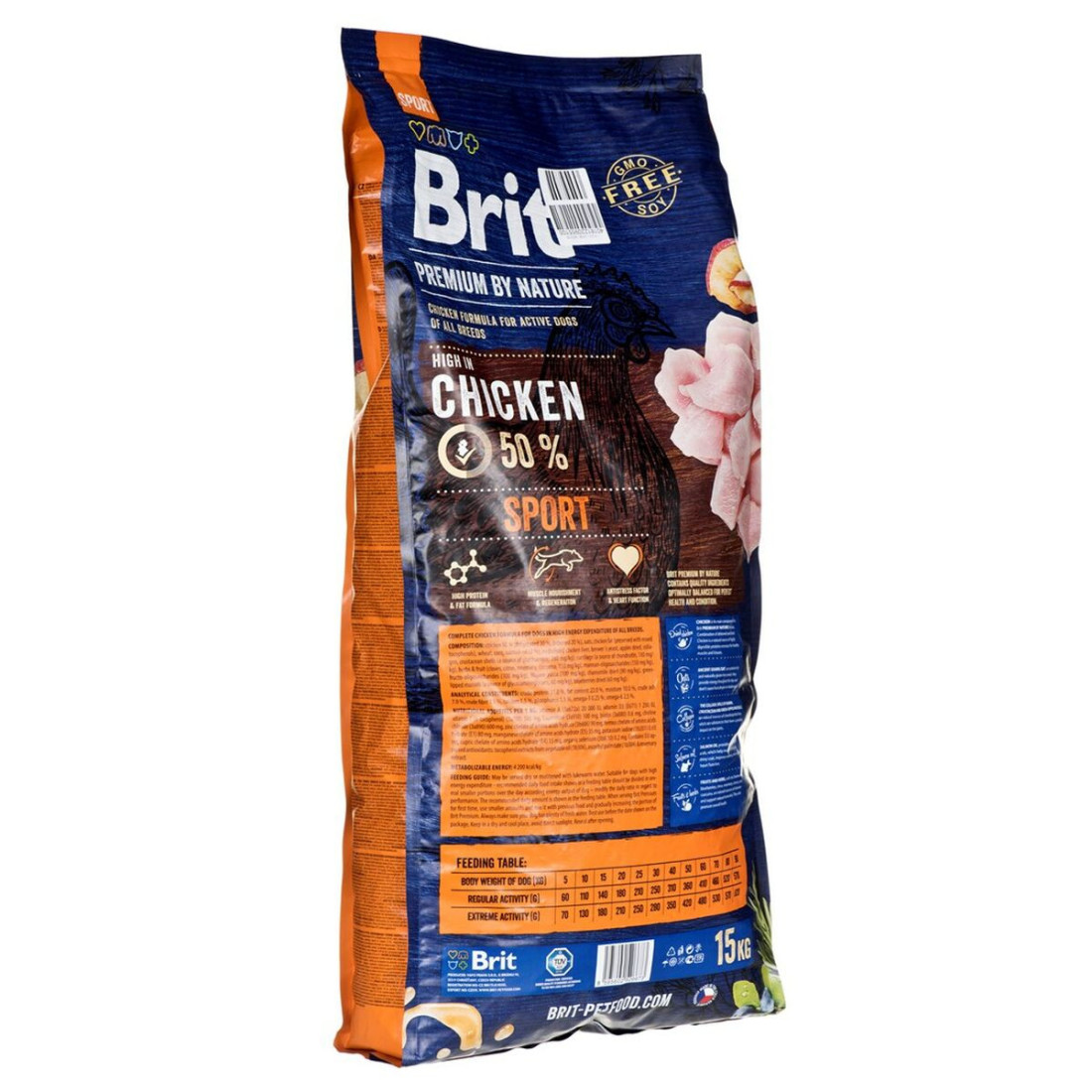 Pašarai Brit Premium by Nature Sport Suaugęs Višta 15 kg