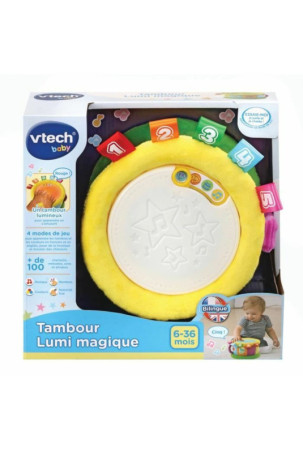 Būgnas Vtech Baby Tambour Lumi Magique (FR) Plastmasinis (1 Dalys)