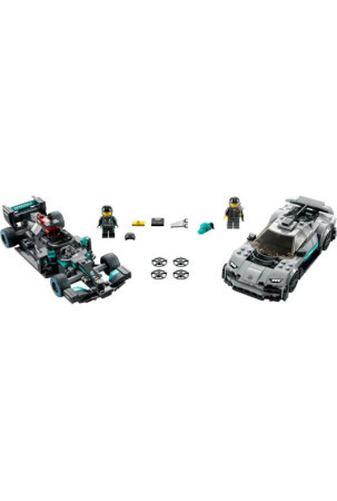 Playset Lego Speed Champions: Mercedes-AMG F1 W12 E Performance & Mercedes-AMG Project One 76909