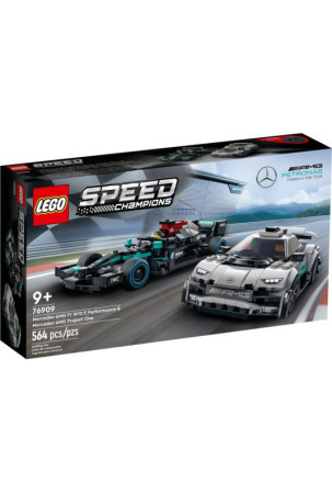 Playset Lego Speed Champions: Mercedes-AMG F1 W12 E Performance & Mercedes-AMG Project One 76909