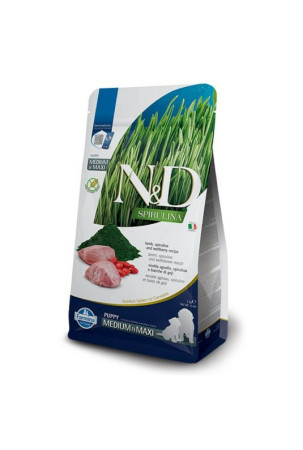 Pašarai Farmina Puppy MED/MAXI Spirulina Vaikas / jaunėlis Avis 2 Kg