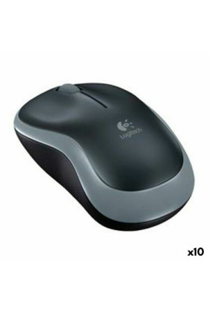 Belaidė pelė Logitech M185 Pilka (10 vnt.)