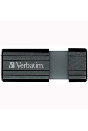 USB atmintukas Verbatim PinStripe Juoda 64 GB