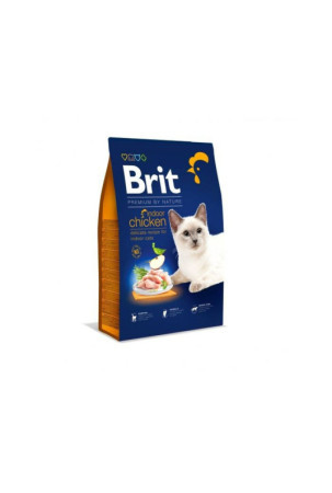 Kačių maistas Brit PREMIUM BY NATURE INDOOR Suaugęs Višta 1,5 Kg