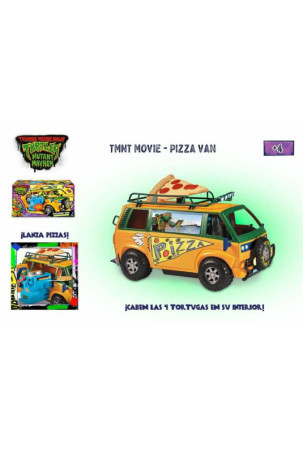 Karavanas Teenage Mutant Ninja Turtles Pizza Van