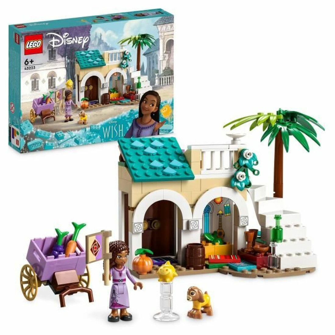 Playset Lego Disney Wish 43223 Asha in Rosas Town 154 Dalys