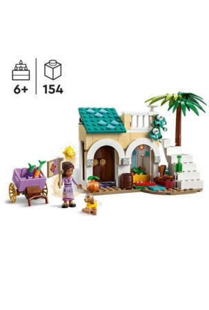 Playset Lego Disney Wish 43223 Asha in Rosas Town 154 Dalys