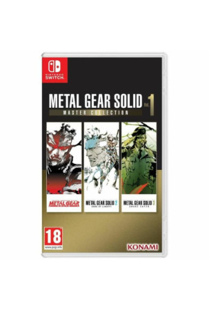 Switch vaizdo žaidimas Konami Metal Gear Solid: Master Collection Vol.1