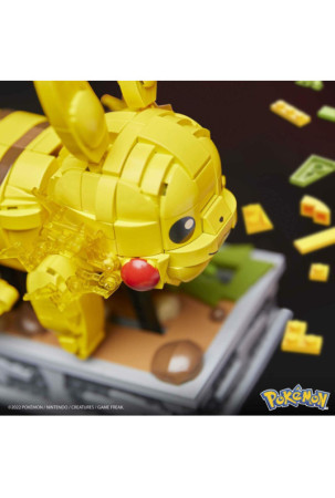 Statybos rinkinys Pokémon Mega Construx - Motion Pikachu 1095 Dalys