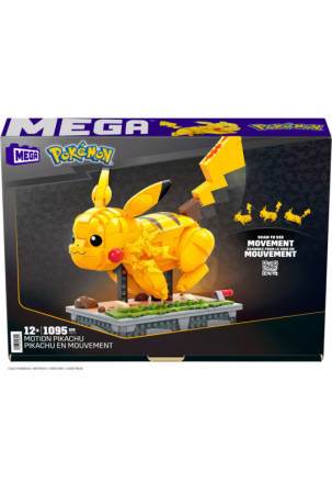 Statybos rinkinys Pokémon Mega Construx - Motion Pikachu 1095 Dalys