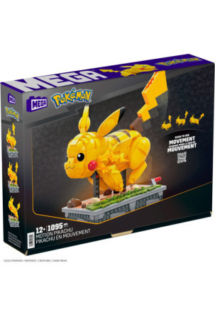 Statybos rinkinys Pokémon Mega Construx - Motion Pikachu 1095 Dalys