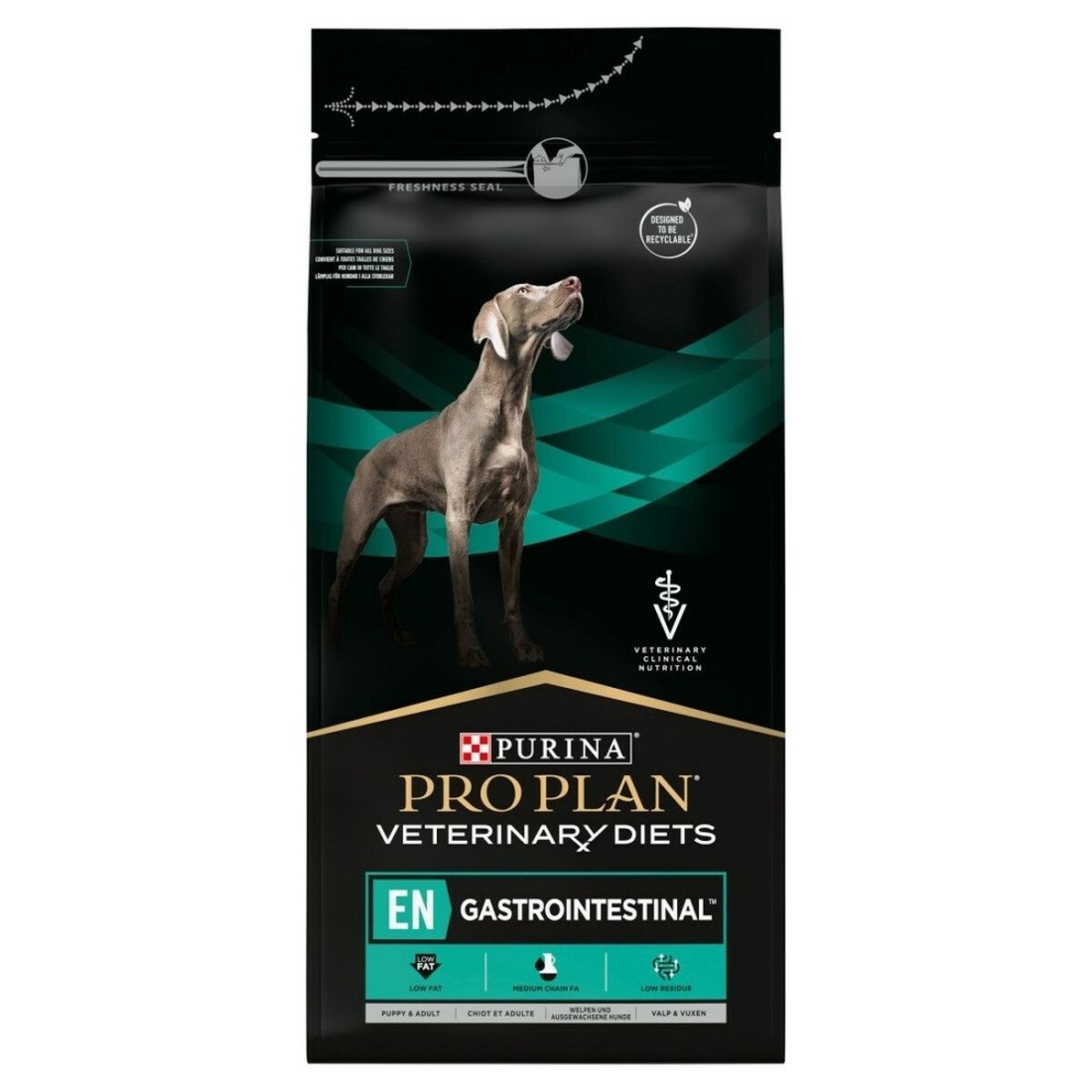 Pašarai Purina VETERINARY DIETS EN Gastrointestinal Suaugęs Paukščiai 1,5 Kg