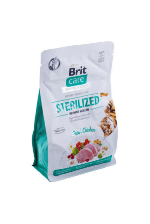 Kačių maistas Brit Care Grain-Free Sterilized Urinary Suaugęs Višta 400 g