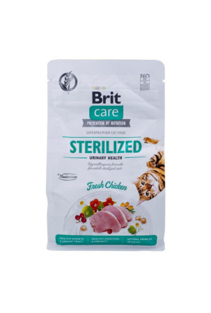 Kačių maistas Brit Care Grain-Free Sterilized Urinary Suaugęs Višta 400 g