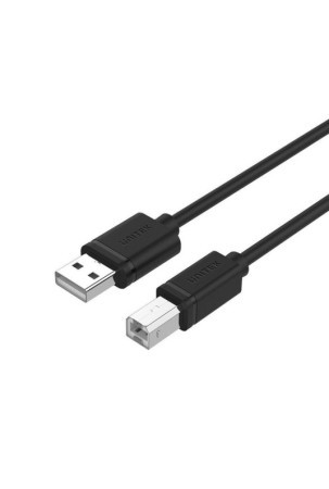 USB A - USB B kabelis Unitek Y-C421GBK Juoda 5 m