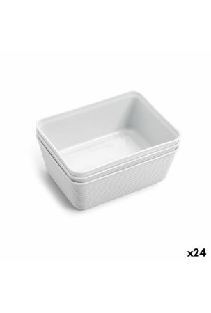 Krepšelio rinkinys Dem Daugkartinis naudojimas Plastmasinis 16,8 x 12,4 x 6,5 cm (3 Dalys) (24 vnt.)