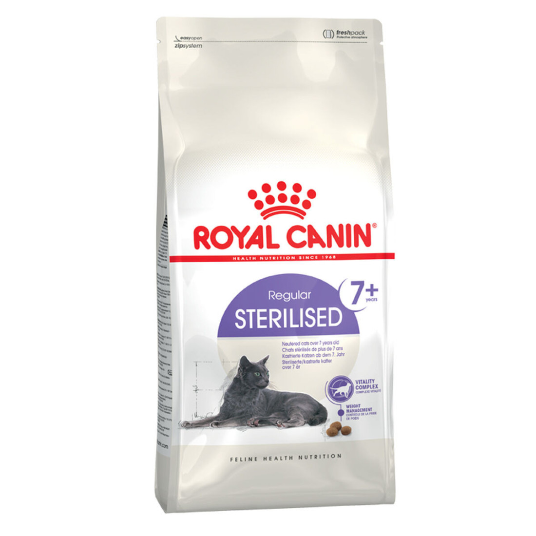 Kačių maistas Royal Canin Sterilised 7+ Suaugęs Višta Paukščiai 1,5 Kg