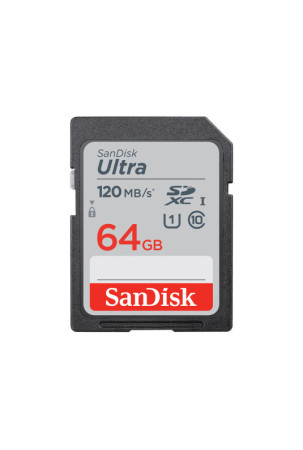 SDXC atminties kortelė SanDisk Ultra 64 GB