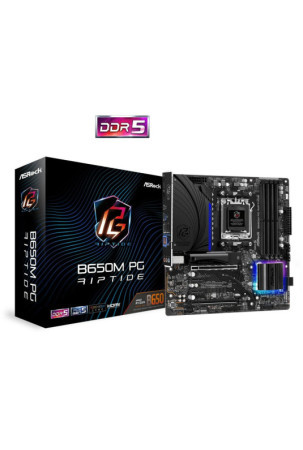 Pagrindinė plokštė ASRock B650M PG Riptide AMD B650 AMD AM5