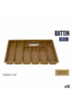 Stalo įrankių dėklas Quttin 50 x 37 cm Termoplastikas (12 vnt.)