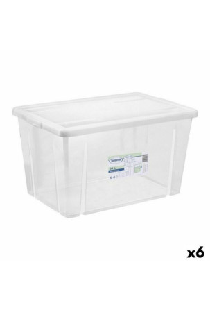 Sandėliavimo dėžutė su dangteliu Tontarelli Linea box 54 L 59 x 39 x 33 cm (6 vnt.)