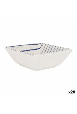 Dubuo La Mediterránea Arago Porcelianas 13 x 13 x 5 cm (28 vnt.)