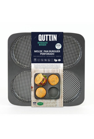 Suformuota forma Quttin Burguer 28 x 28 x 2,5 cm (12 vnt.)