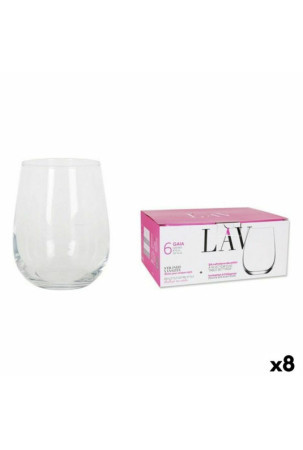 Stiklinių rinkinys LAV 77949 6 Dalys (8 vnt.) (475 ml)