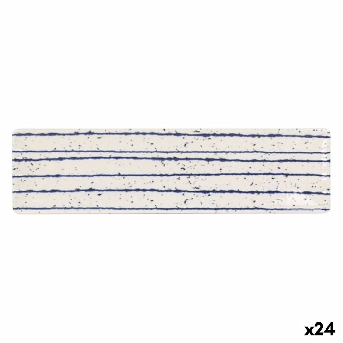 Serviravimo Lėkštė La Mediterránea Arago Stačiakampis 30 x 8 x 2 cm (24 vnt.)