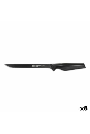 Kumpio peilis Quttin Black Edition 16 cm 8 vnt.