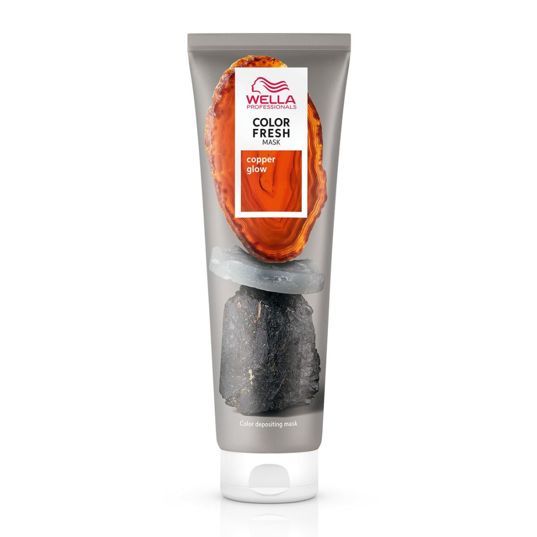 Kaukė su spalvotais pigmentais Wella Color Fresh Copper 150 ml