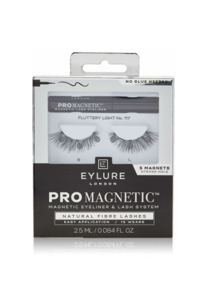 Netikrų blakstienų rinkinys Eylure Pro Magnetic Nº 117 Fluttery light