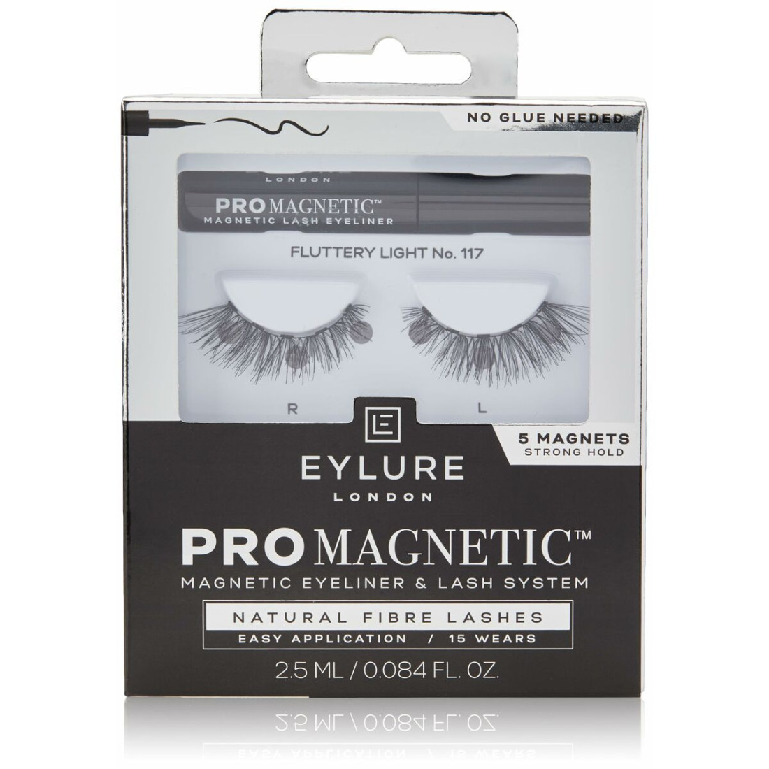 Netikrų blakstienų rinkinys Eylure Pro Magnetic Nº 117 Fluttery light