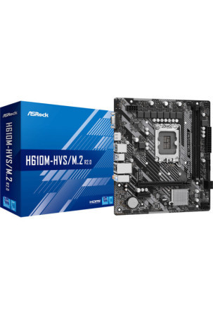 Pagrindinė plokštė ASRock H610M-HVS/M.2 R2.0 INTEL H610 LGA 1700