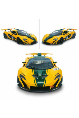 Nuotoliniu būdu valdomas automobilis Mondo McLaren P1 GTR 1:14 Geltona