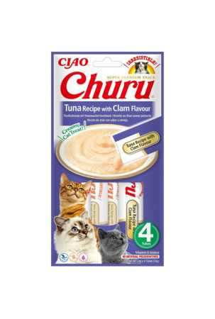 Snack for Cats Inaba Churu 4 x 14 g Jūros Gėrybių Tunas