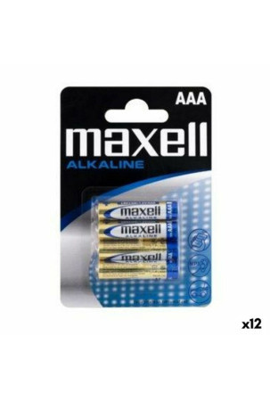 Šarminės baterijos Maxell 723671 AAA LR03 1,5 V (12 vnt.)