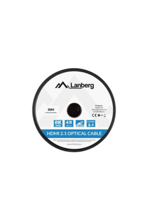 HDMI kabelis Lanberg CA-HDMI-30FB-0300-BK 30 m