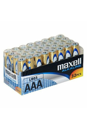 Šarminės baterijos Maxell LR03 AAA 1.5V (32 pcs)