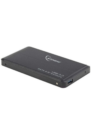 Kietojo disko dėklas GEMBIRD EE2-U3S-2-S Juoda Sidabras USB USB 3.0 SATA USB 3.2 2,5"