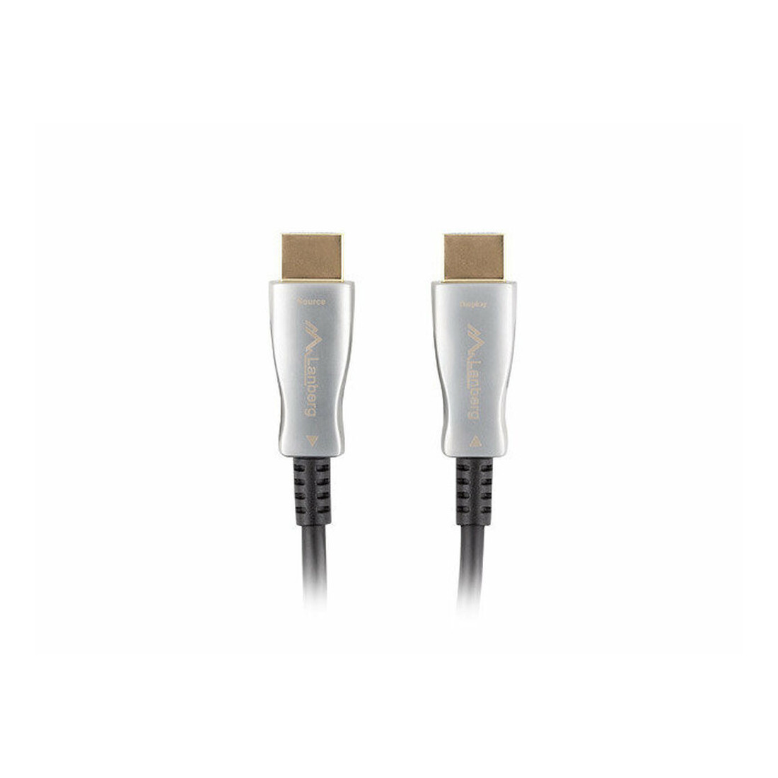 HDMI kabelis Lanberg CA-HDMI-20FB-0300-BK Juoda 30 m