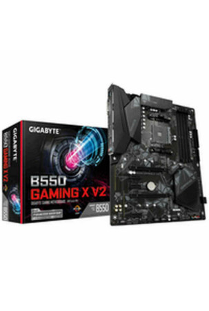 Pagrindinė plokštė Gigabyte B550 GAMING X V2 ATX AM4  AMD AM4 AMD AMD B550