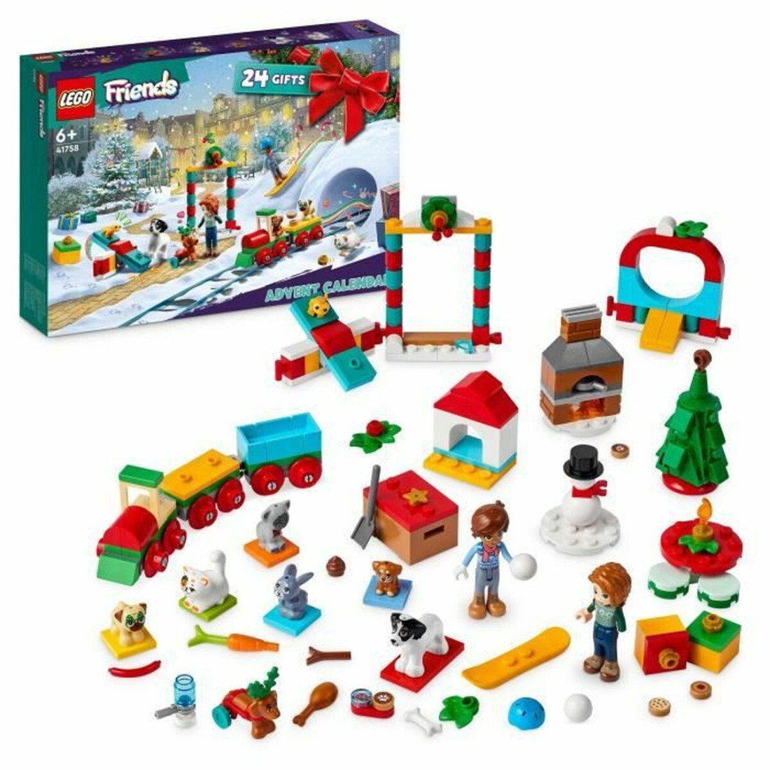 Kalėdinis kalendorius Lego Friends 41758