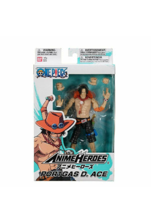 Veiklos rodikliai One Piece Bandai Anime Heroes: Portgas D. Ace 17 cm