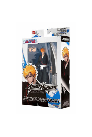 Veiklos rodikliai Bandai Bleach - Anime Heroes: Ichigo Kurosaki 17 cm